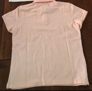 NWOT LL Bean shirt: pink short sleeve
